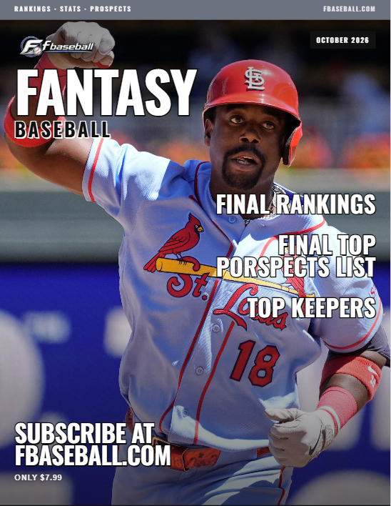 FBaseball Fantasy Baseball magazine cover